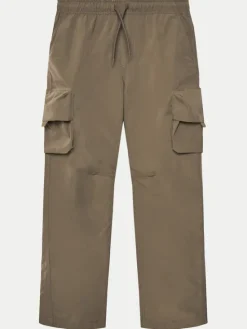 Jack & Jones Junior Spodnie materiałowe 12269493 Brązowy Regular Fit