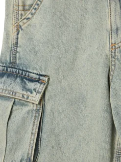 Jack & Jones Junior Szorty jeansowe Alex 12278977 Niebieski Baggy Fit