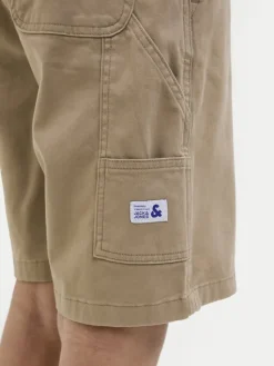 Jack & Jones Junior Szorty materiałowe Tony 12268938 Brązowy Relaxed Fit