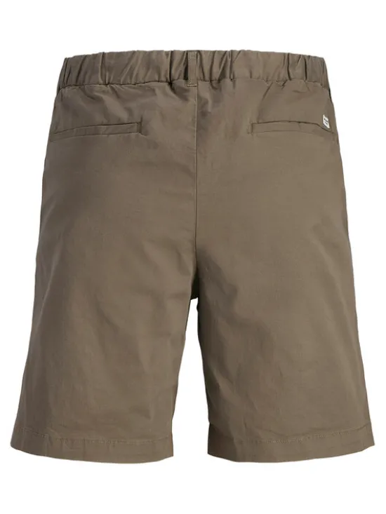 Jack & Jones Junior Szorty materiałowe Jaiden 12275013 Brązowy Loose Fit