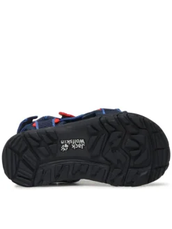 Jack Wolfskin Sandały Seven Seas 3 K 4040061 Granatowy