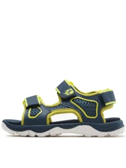 Jack Wolfskin Sandały Taracp Beach Sandal K 4039531 Turkusowy