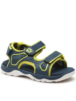 Jack Wolfskin Sandały Taracp Beach Sandal K 4039531 Turkusowy