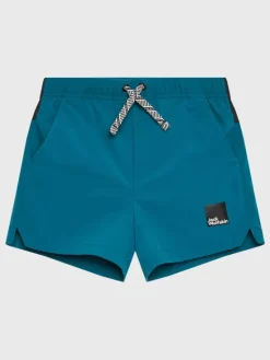 Jack Wolfskin Szorty materiałowe Teen 1609871 Niebieski Regular Fit