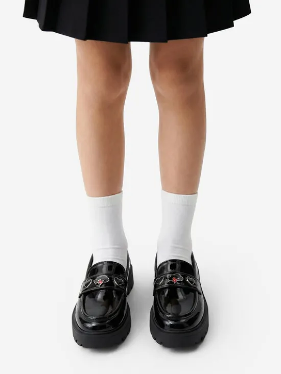 JENNY Loafersy CEO-CM240510-1 Czarny