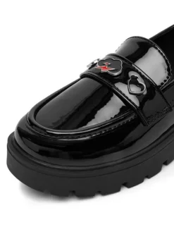 JENNY Loafersy CEO-CM240510-1 Czarny
