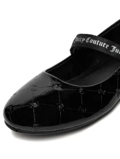 Juicy Couture Baleriny CEO-CS21273-01 Czarny