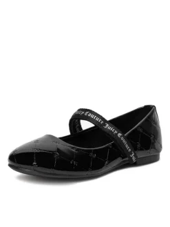 Juicy Couture Baleriny CEO-CS21273-01 Czarny