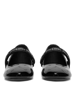 Juicy Couture Baleriny CEO-CS21273-01 Czarny