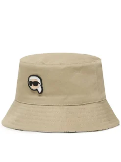 KARL LAGERFELD Kapelusz Bucket Z31206 Beżowy
