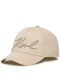 Karl Lagerfeld Kids Czapka z daszkiem Z31197 S Beżowy