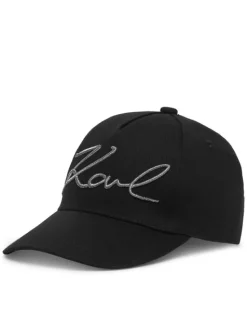 Karl Lagerfeld Kids Czapka z daszkiem Z31197 M Czarny