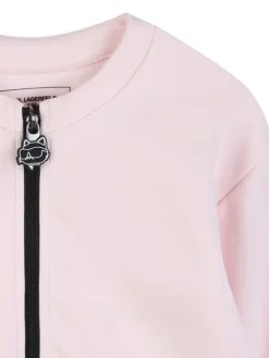Karl Lagerfeld Kids Komplet dresowy Z31056 M Różowy Regular Fit