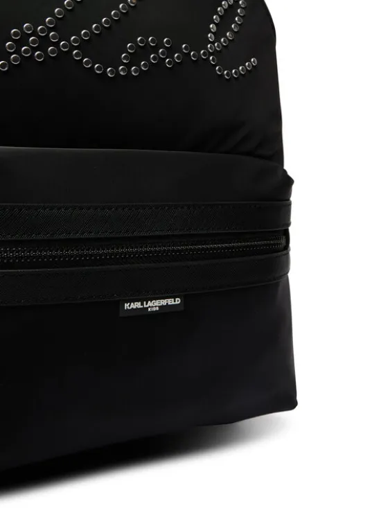 Karl Lagerfeld Kids Plecak Nomade Monaco D2 Z31213 Czarny