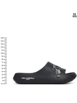 KARL LAGERFELD Klapki Z31179 M Czarny