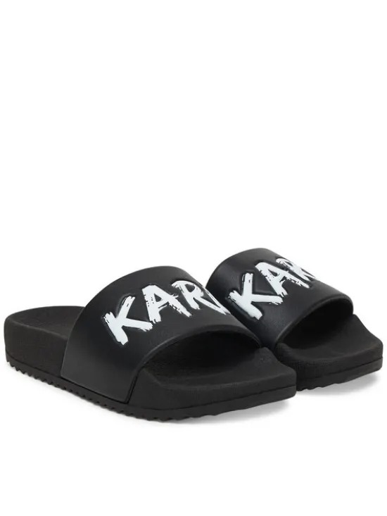 KARL LAGERFELD Klapki Z31178 M Czarny