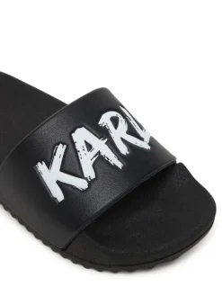 KARL LAGERFELD Klapki Z31178 M Czarny