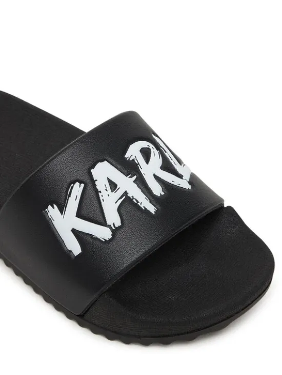 KARL LAGERFELD Klapki Z31178 M Czarny