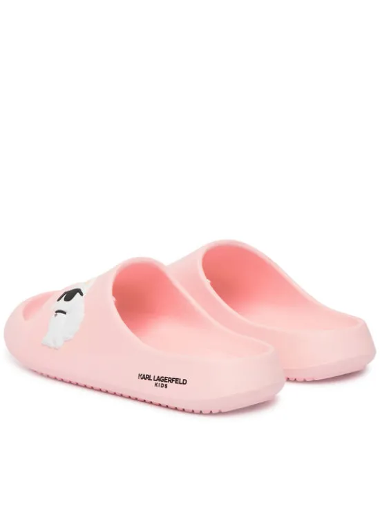 KARL LAGERFELD Klapki Z31172 S Różowy