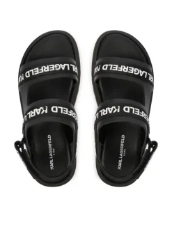 KARL LAGERFELD Sandały Z31176 M Czarny