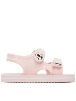 KARL LAGERFELD Sandały Z31183 M Różowy