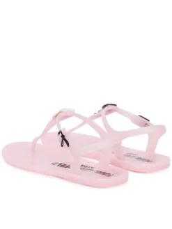 KARL LAGERFELD Sandały Z31173 S Różowy