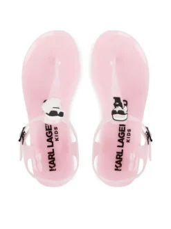 KARL LAGERFELD Sandały Z31173 S Różowy