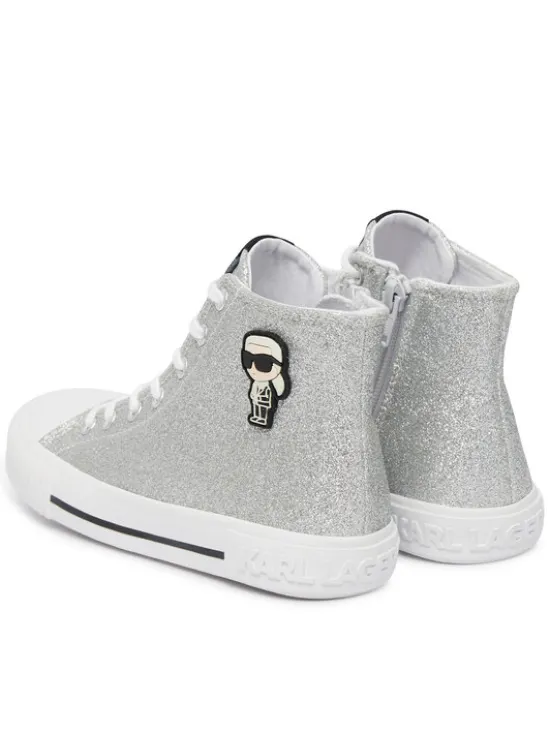 KARL LAGERFELD Trampki Z31171 M Szary
