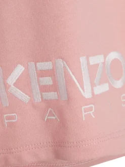 Kenzo Kids Szorty materiałowe K14253 S Różowy Regular Fit