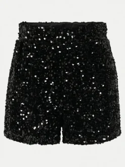 Kids ONLY Szorty materiałowe 15318020 Czarny Regular Fit