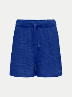 Kids ONLY Szorty materiałowe Thyra 15293680 Niebieski Regular Fit