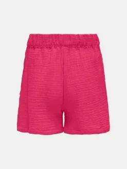 Kids ONLY Szorty materiałowe Thyra 15293680 Różowy Regular Fit