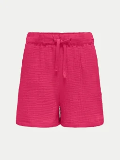 Kids ONLY Szorty materiałowe Thyra 15293680 Różowy Regular Fit