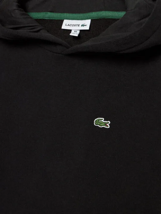 Lacoste Bluza SJ5292 Czarny Regular Fit