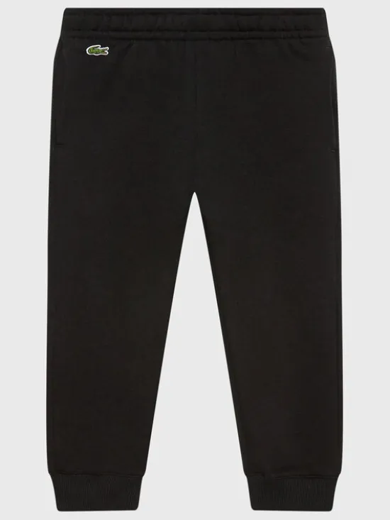 Lacoste Spodnie dresowe XJ9728 Czarny Regular Fit