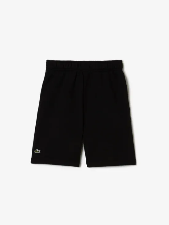 Lacoste Szorty sportowe GJ9733 Czarny Regular Fit