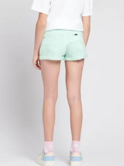 Lee Szorty jeansowe Carol LEG5067 Niebieski Regular Fit