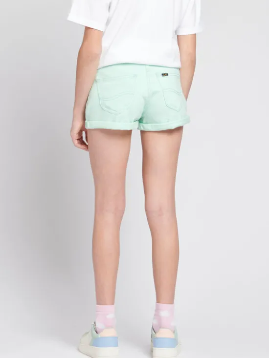 Lee Szorty jeansowe Carol LEG5067 Niebieski Regular Fit