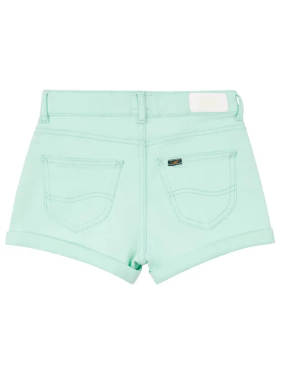 Lee Szorty jeansowe Carol LEG5067 Niebieski Regular Fit