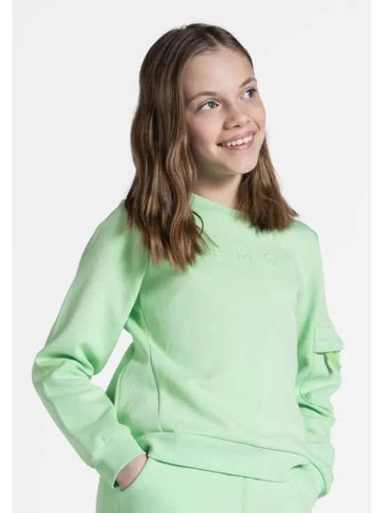 Lemon Explore Bluza WL5132101ACG-030 Żółty Regular Fit
