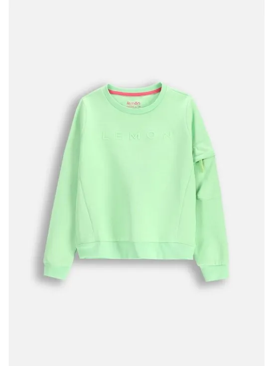 Lemon Explore Bluza WL5132101ACG-030 Żółty Regular Fit