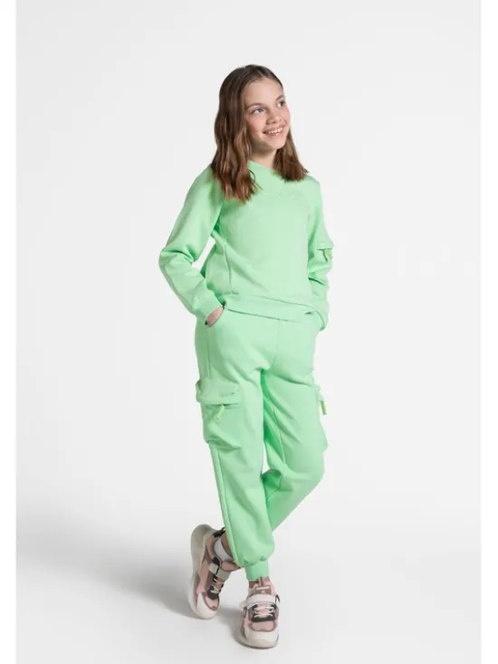 Lemon Explore Bluza WL5132101ACG-030 Żółty Regular Fit