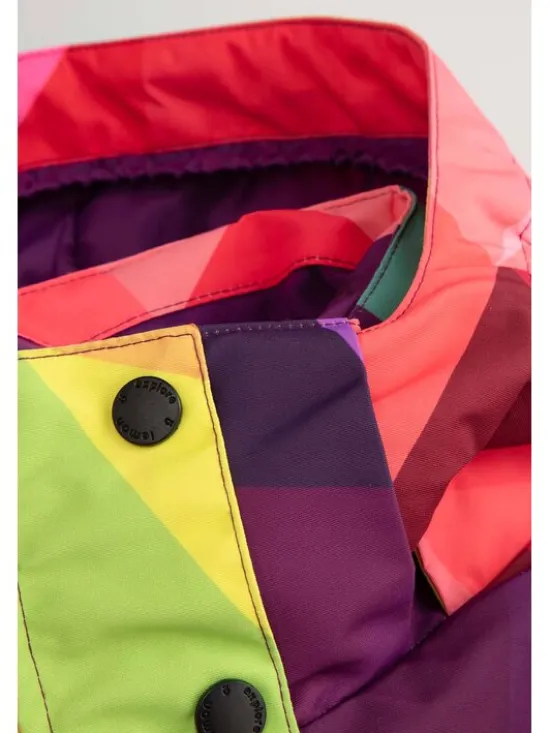 Lemon Explore Kurtka narciarska ZL5152101OSG-022 Kolorowy Regular Fit