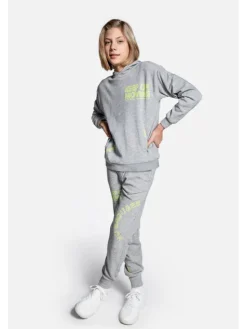 Lemon Explore Spodnie dresowe WL4120107CWB-019 Szary Regular Fit