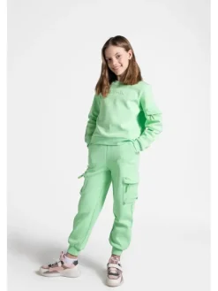 Lemon Explore Spodnie dresowe WL5120102ACG-030 Żółty Regular Fit