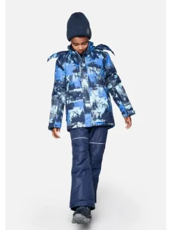 Lemon Explore Spodnie narciarskie ZL3119203OSB-015 Granatowy Regular Fit