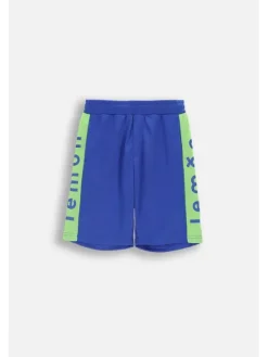 Lemon Explore Szorty materiałowe WL6120501ACB-014 Niebieski Regular Fit