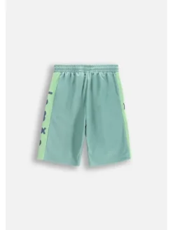 Lemon Explore Szorty WL5120502ACB-012 Zielony Regular Fit