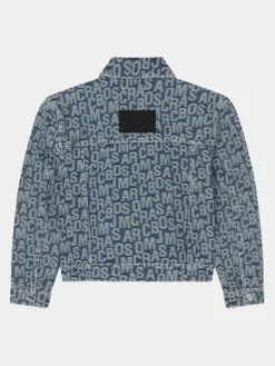 Marc Jacobs Kurtka jeansowa W60173 S Niebieski Oversize