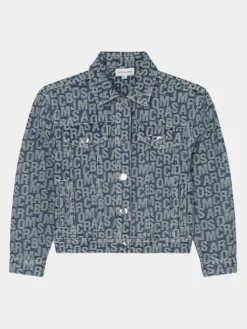 Marc Jacobs Kurtka jeansowa W60173 S Niebieski Oversize